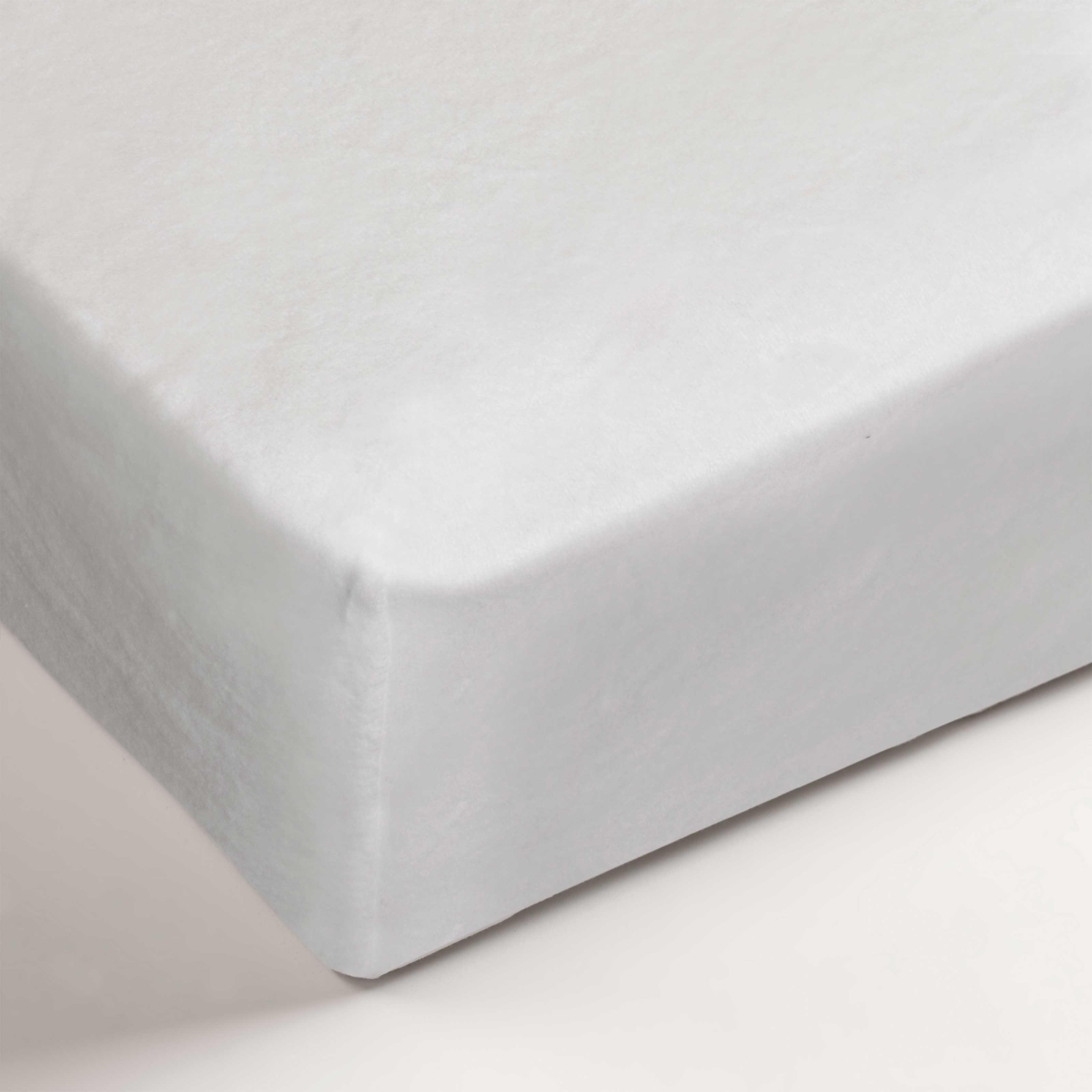 BH molton faconlagen 70/80×200/220×28 hvid