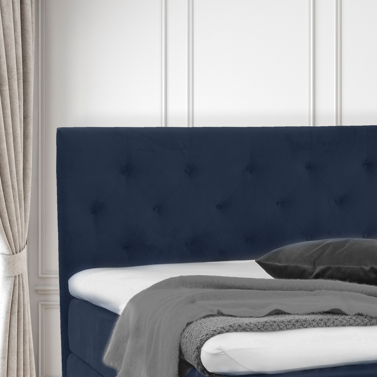Casablanca Stitched Gavl B200 H125 Page Darkblue thumbnail