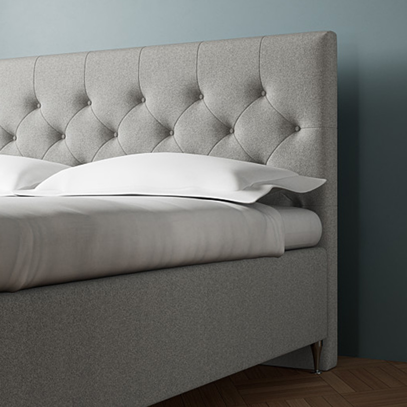 Casablanca Stitched Gavl B120 H125 Page Ashgrey