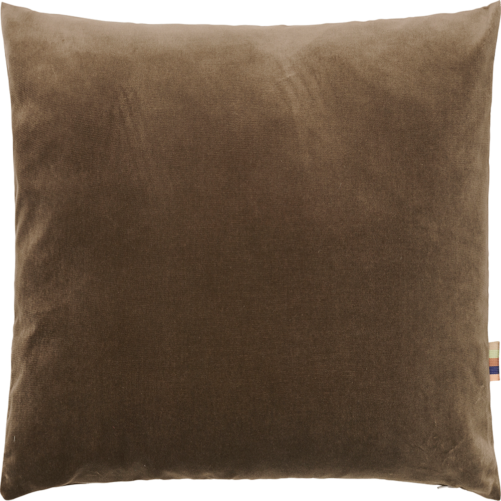 Billede af HMT Pyntepude m. fyld Leia Velour 40x40 Taupe