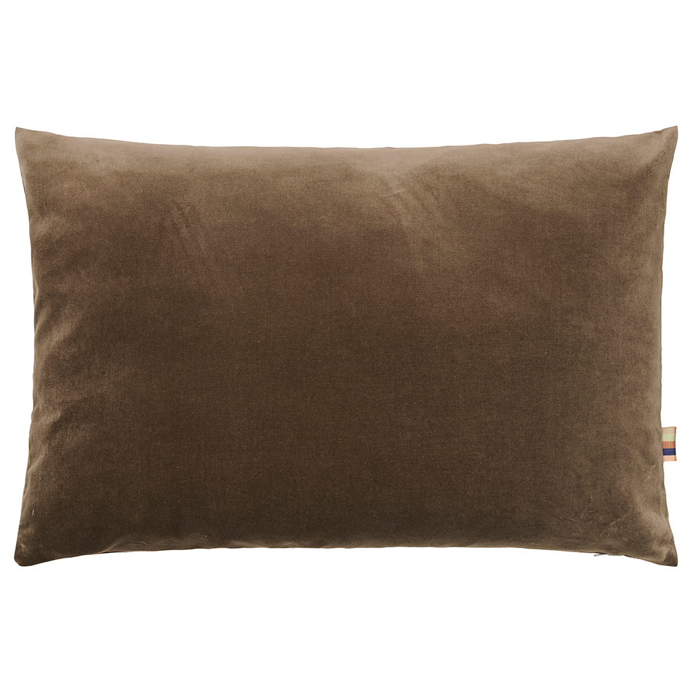 Billede af HMT Pyntepude m. fyld Ibi Velour 40x60 Taupe