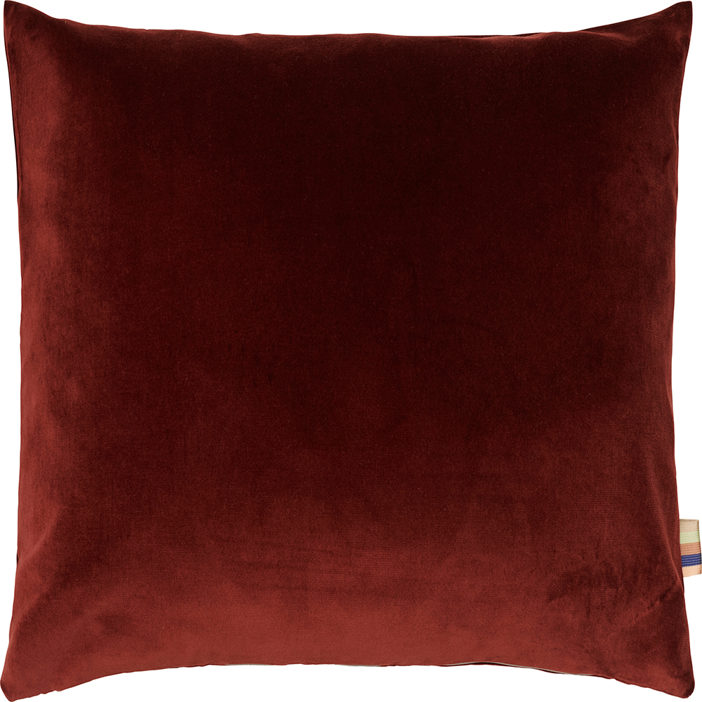 Billede af HMT Pyntepude m. fyld Leia Velour 40x40 Bordeaux