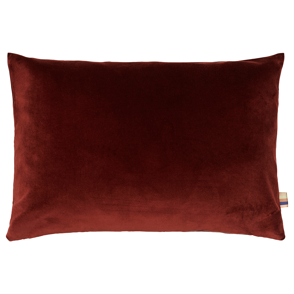 Billede af HMT Pyntepude m. fyld Ibi Velour 40x60 Bordeaux