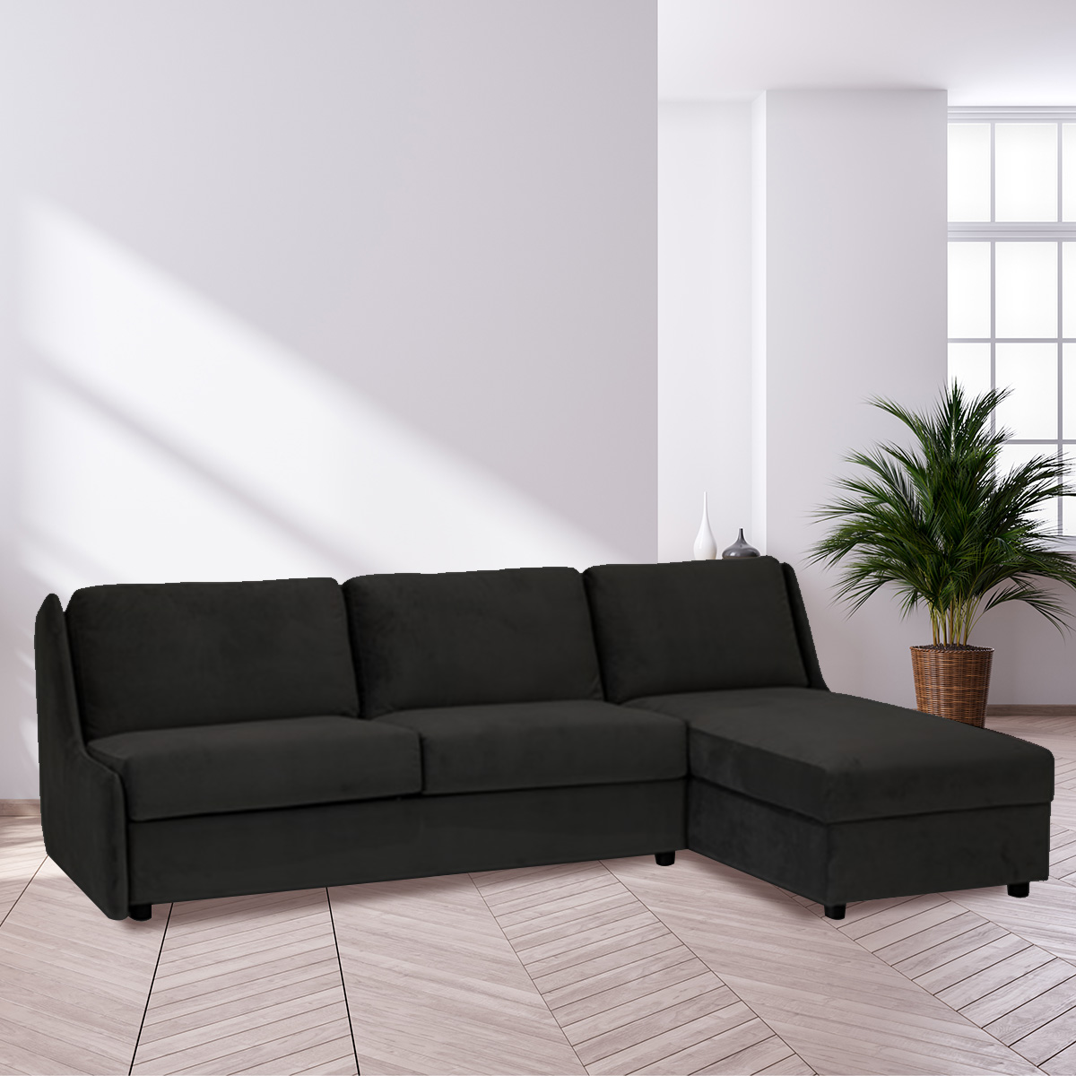 Billede af Hovden Compact 140 chaiselong sovesofa