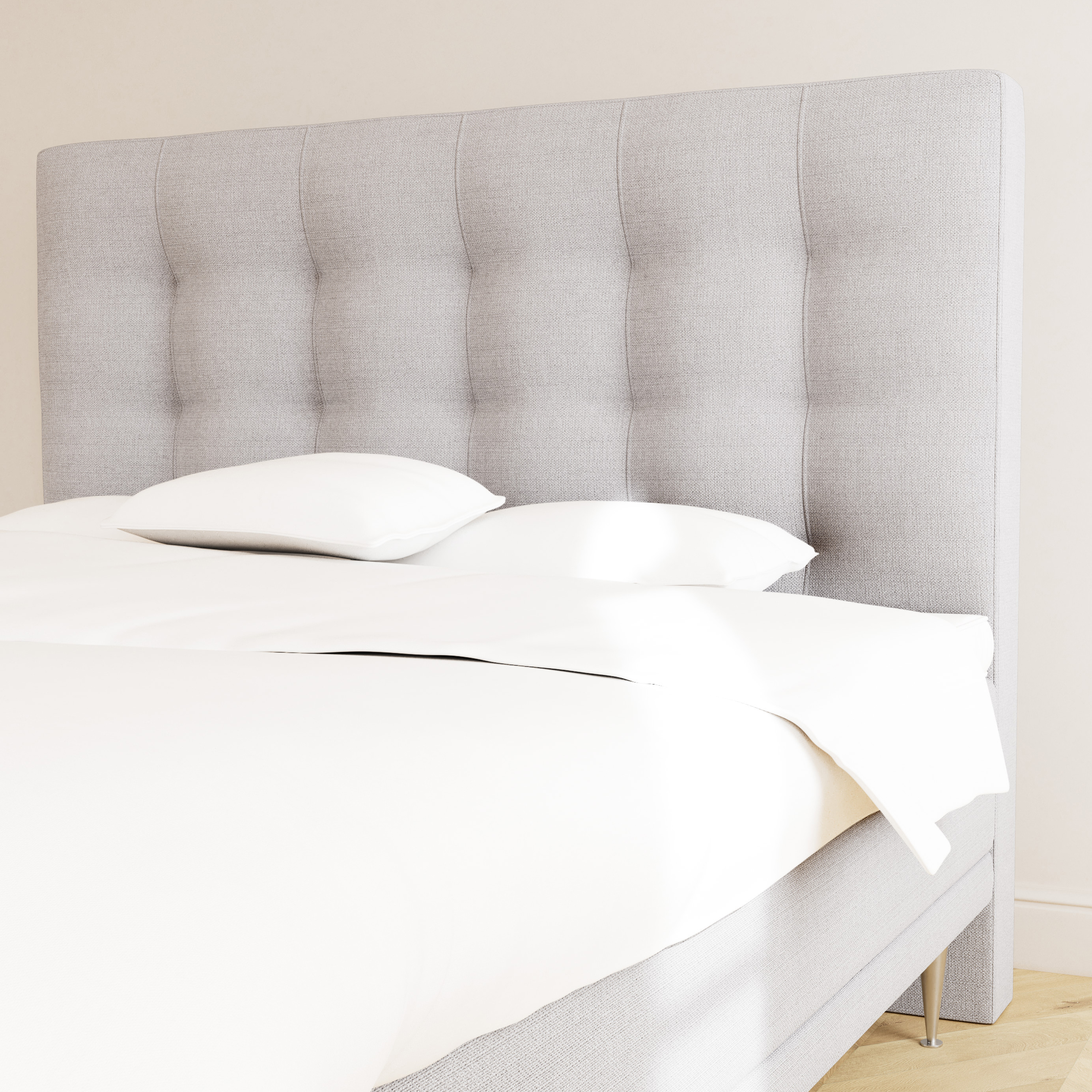 Gavl 120x120 Trenset Excalibur Lysegrå