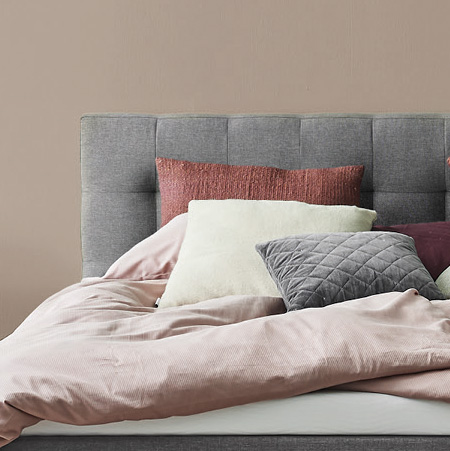 Tempur Fusion Square gavl Light Grey 160x108cm thumbnail